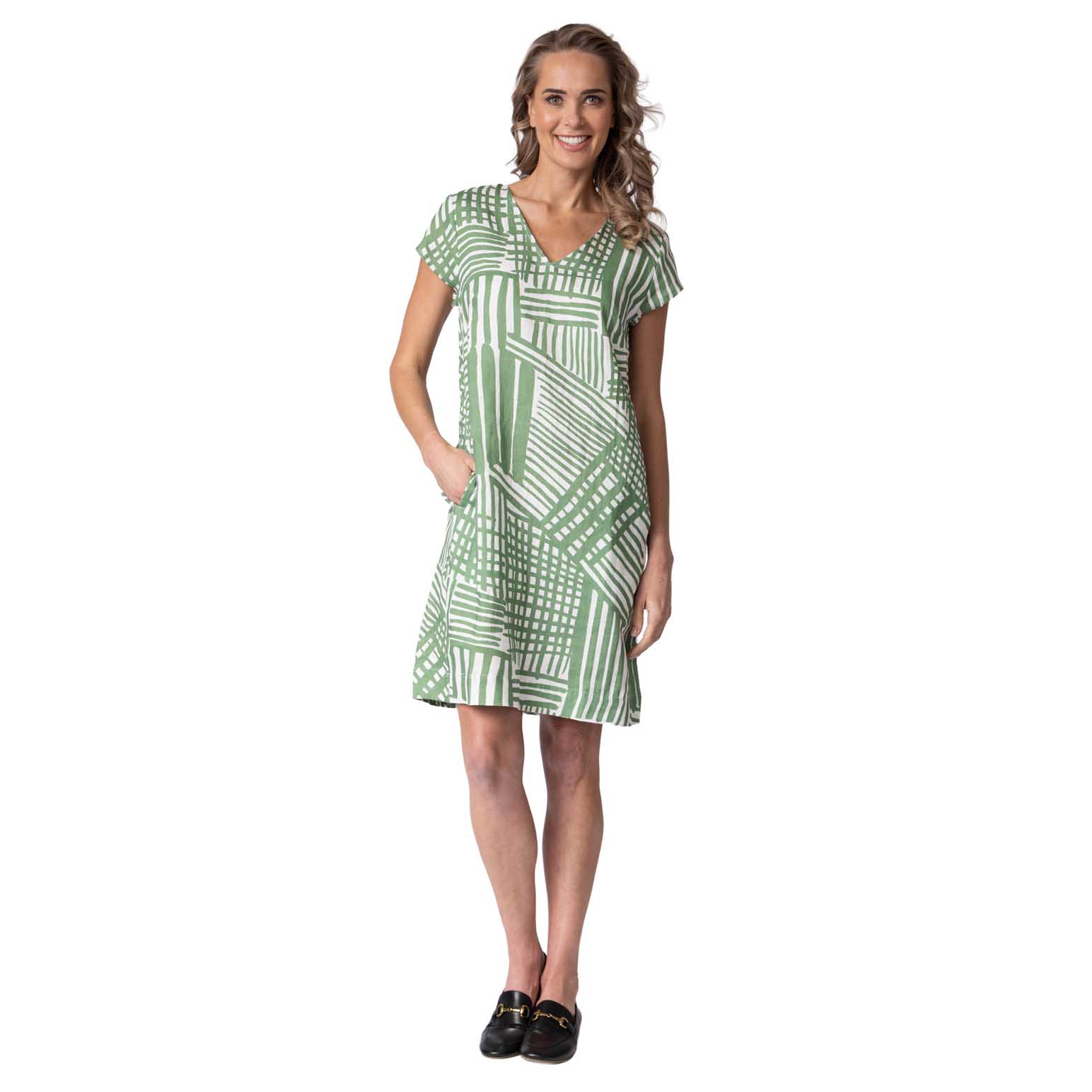 B Essentials By Ballantynes Linen Dress